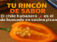 Primer plano de chile habanero naranja partido, ingrediente popular en cocina picante mexicana y recetas tradicionales de Yucatán